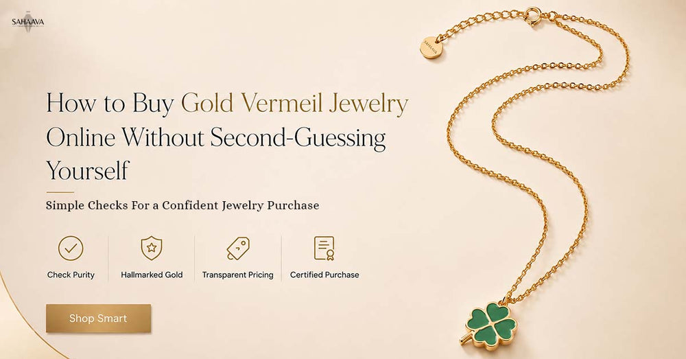 How to Buy Gold Vermeil Jewelry Online Without Second-Guessing Yourself