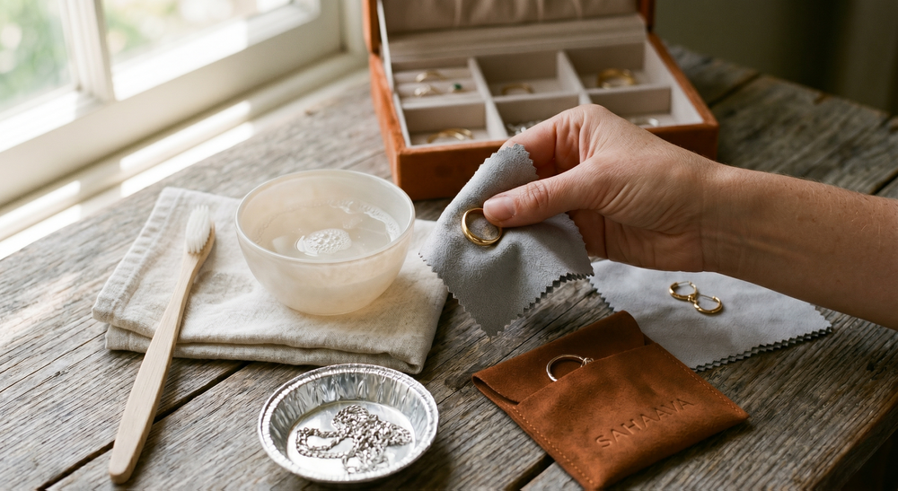 How to Clean & Care for Your Jewellery at Home