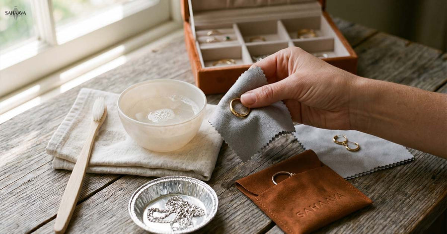 How to Clean & Care for Your  Jewelry at Home
