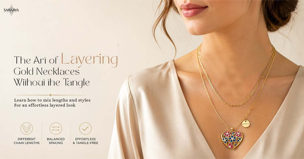 The Art of Layering Gold Necklaces Without the Tangle