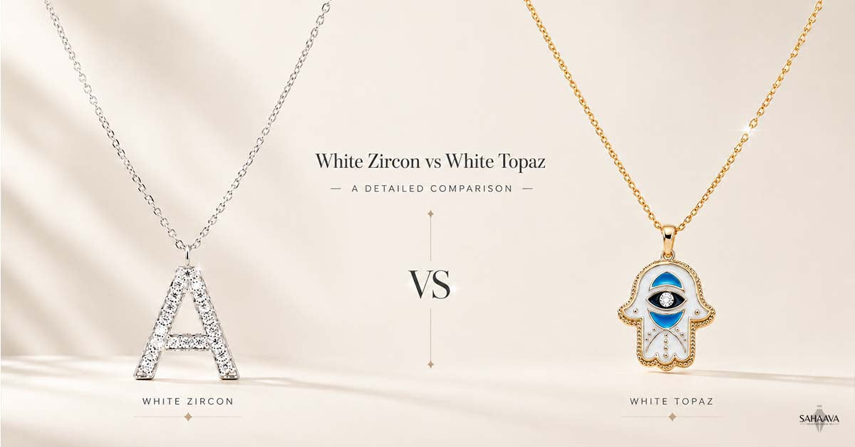 White Zircon vs White Topaz: A Detailed Comparison