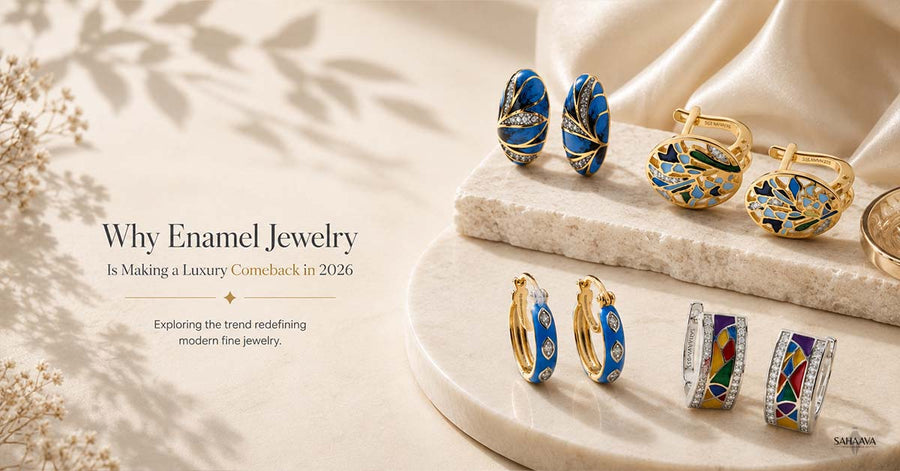 Why Enamel Jewelry Is Making a Luxury Comeback in 2026