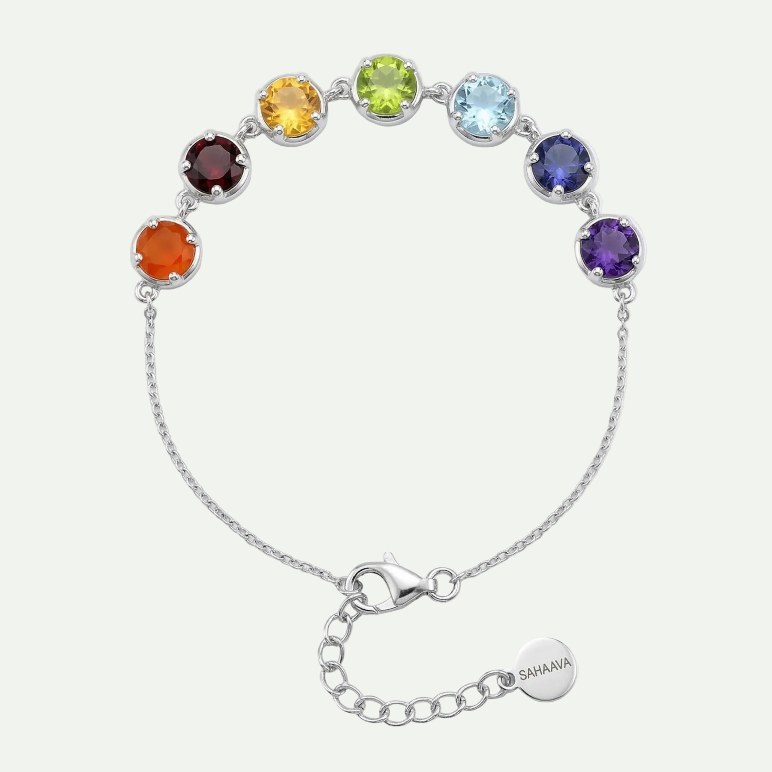 Elegant Multi Stone Bracelet