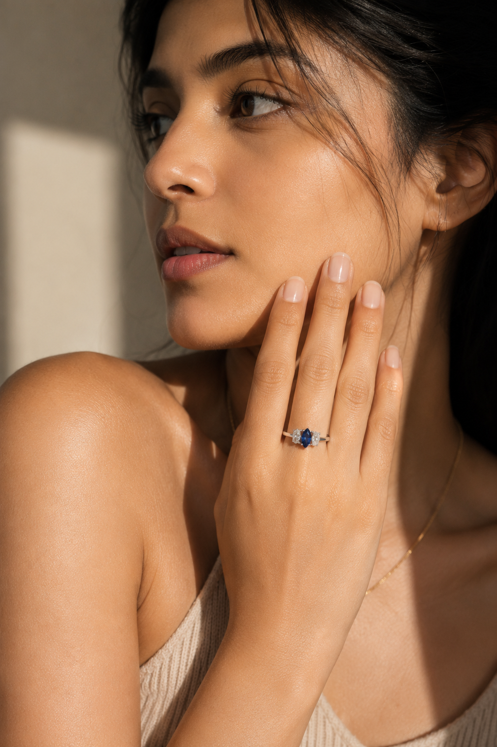 Classic Blue Kyanite Ring