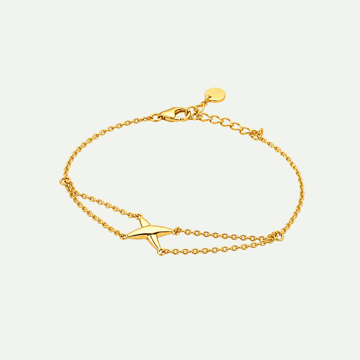Sleek Gold Vermeil Bracelet