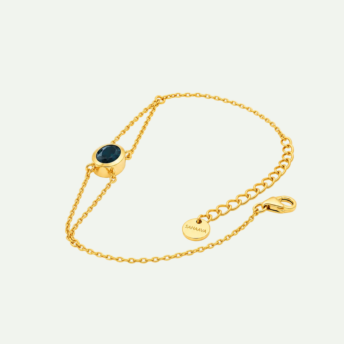 Gleaming London Blue Topaz Bracelet