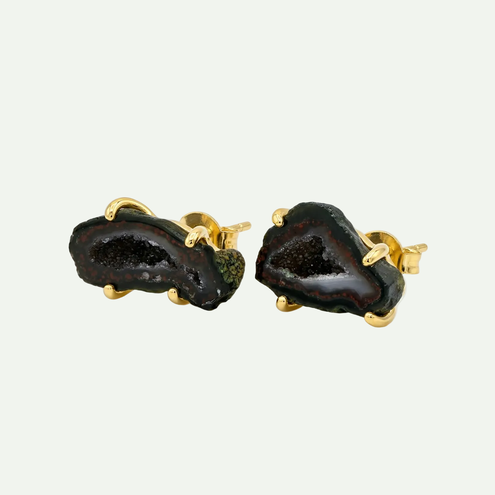 Raw Radiance Druzy Studs