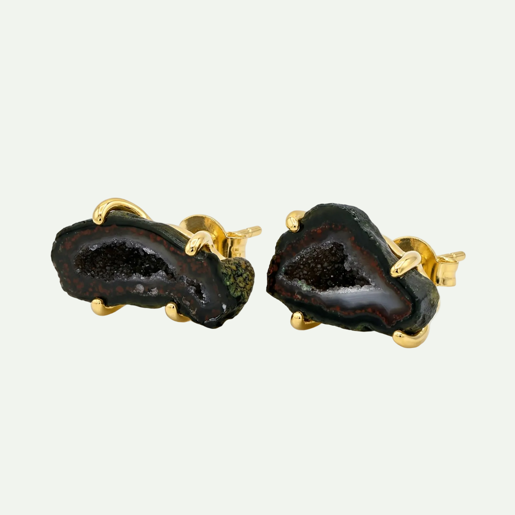 Raw Radiance Druzy Studs