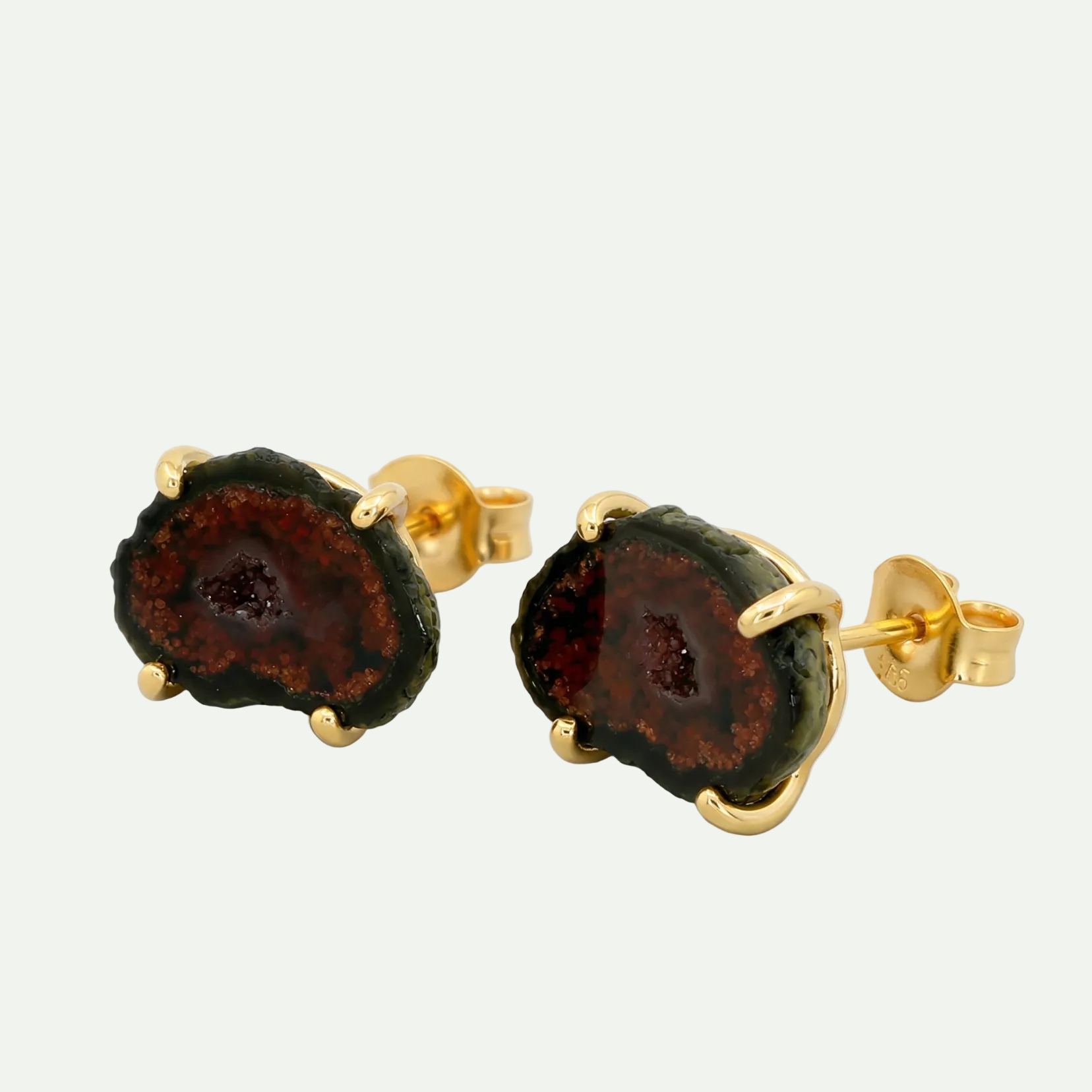 Raw Radiance Druzy Studs