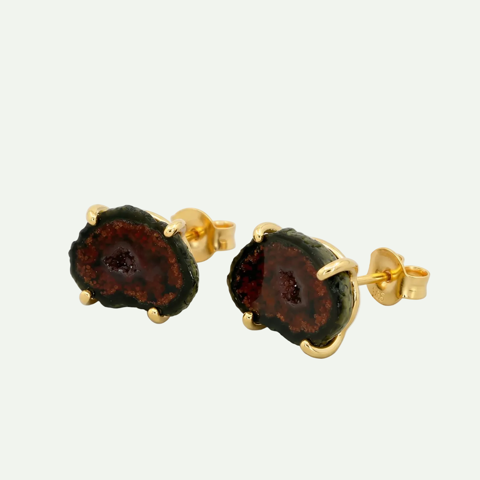Raw Radiance Druzy Studs