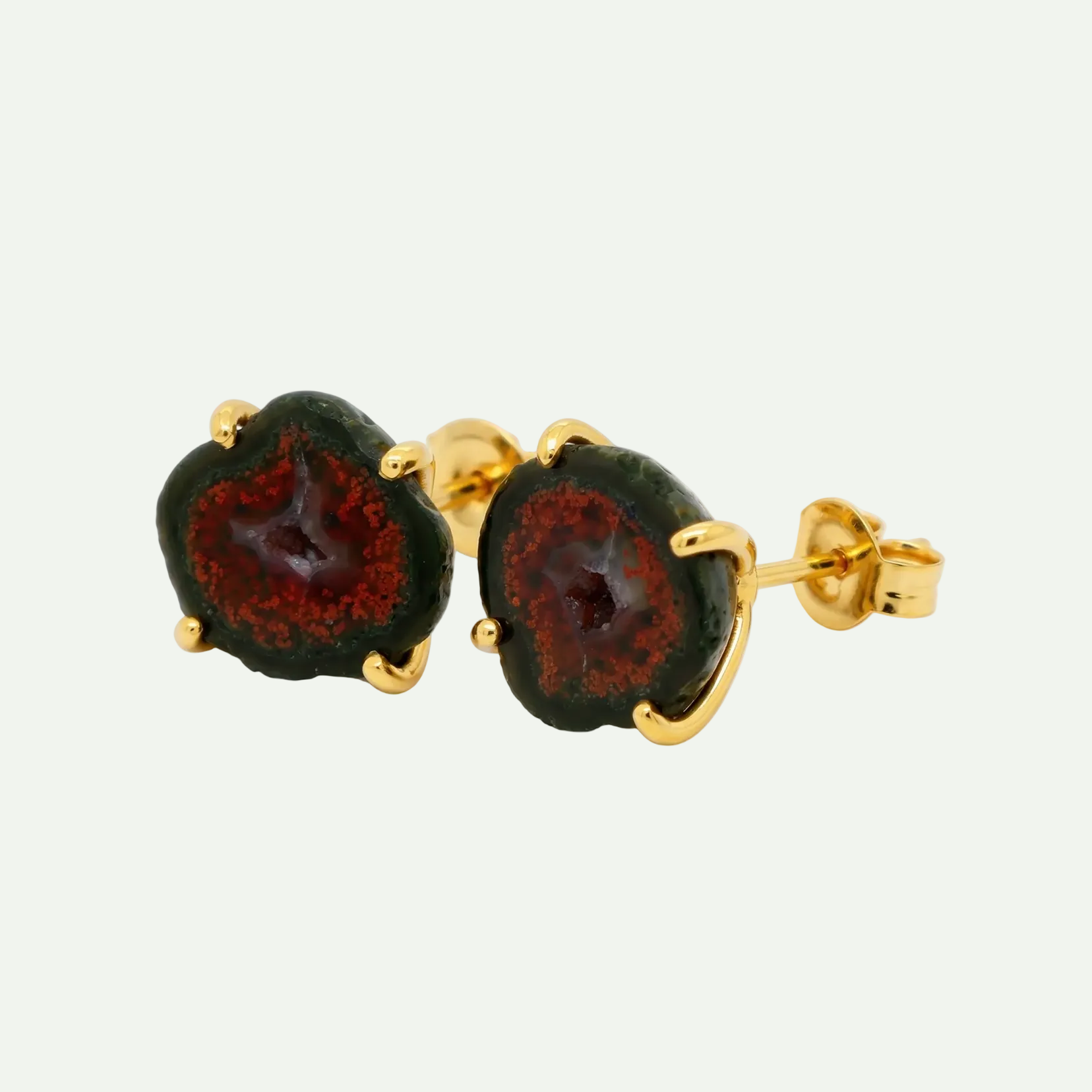 Raw Radiance Druzy Studs