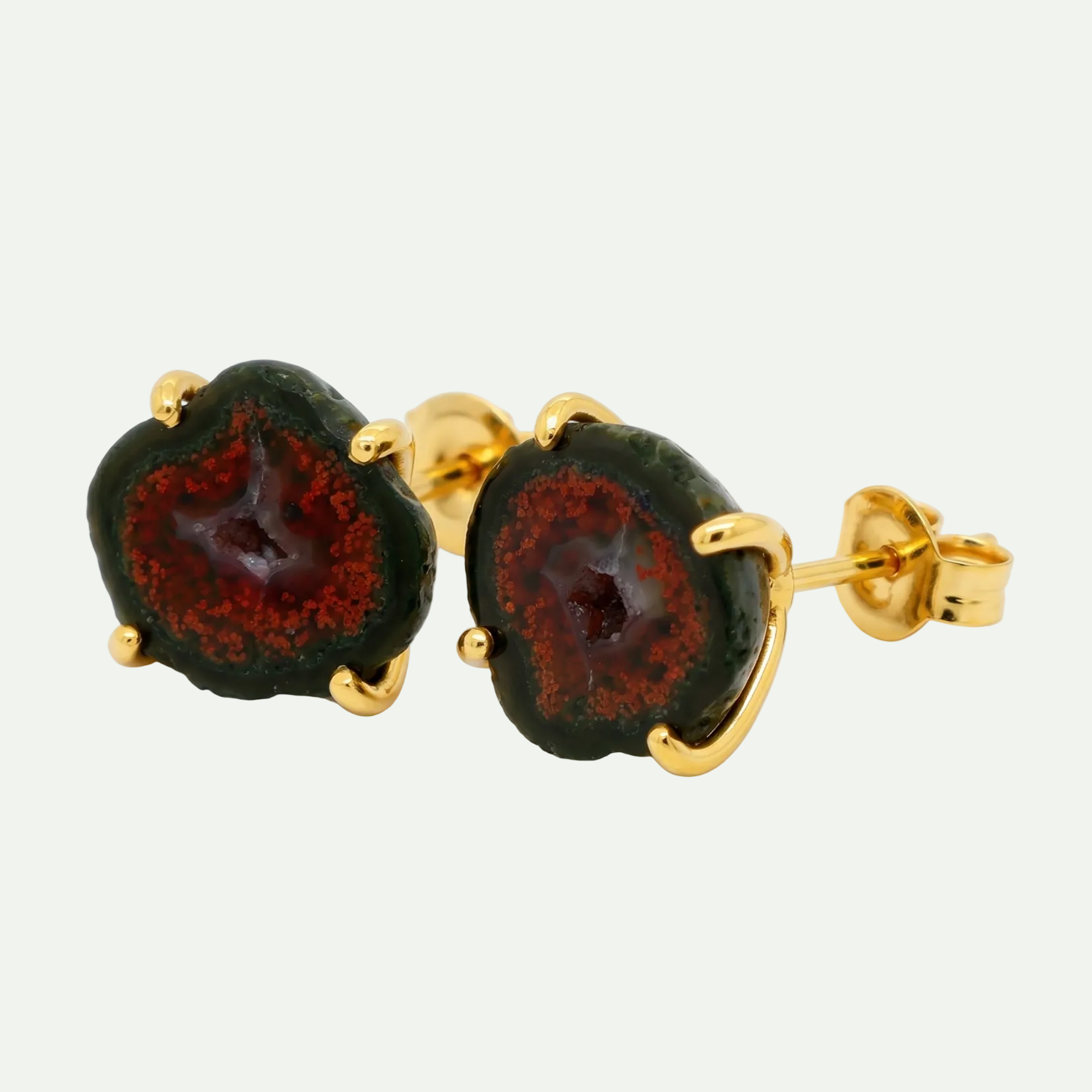Raw Radiance Druzy Studs
