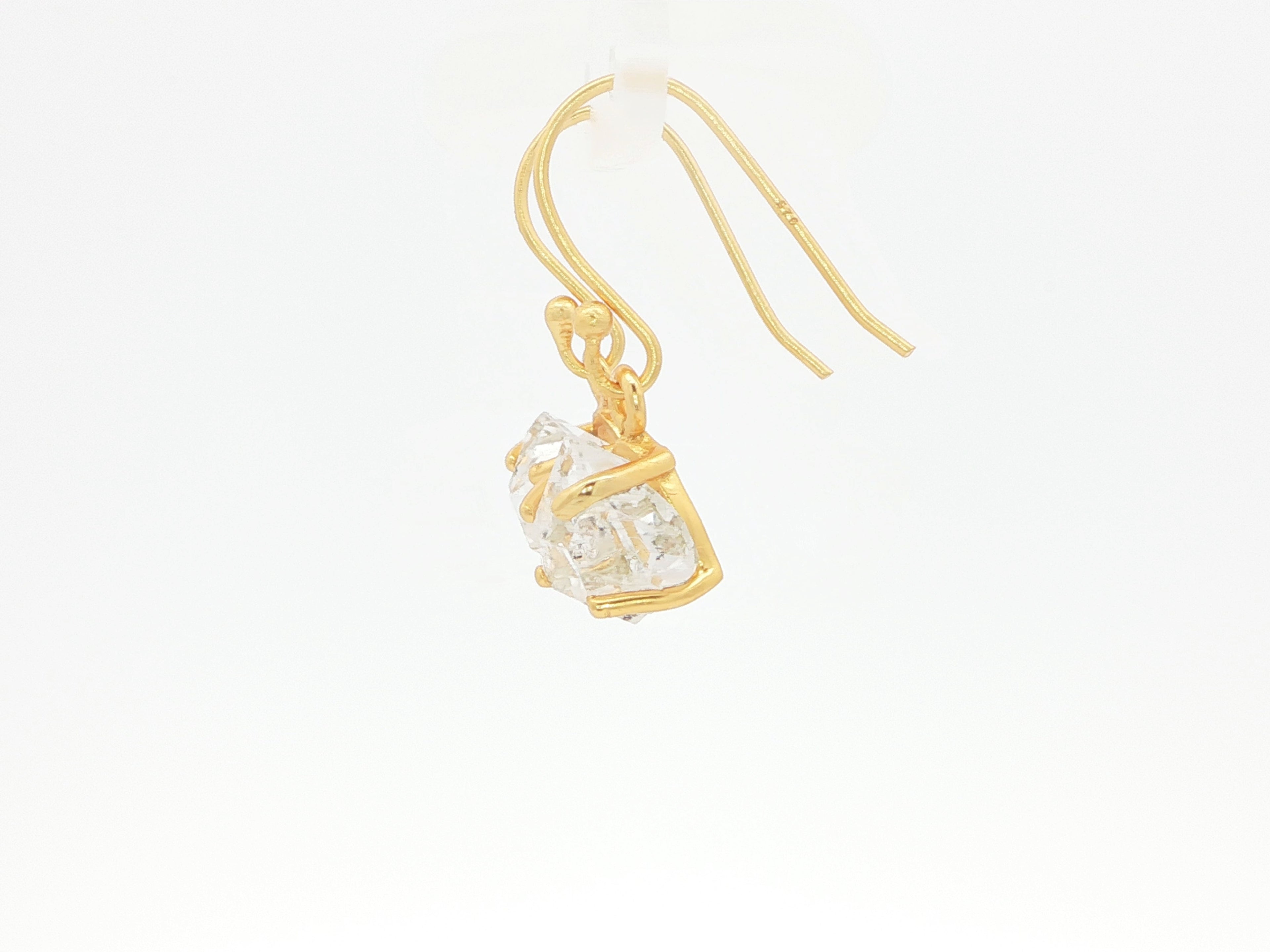 Trueform Herkimer Drop Earrings