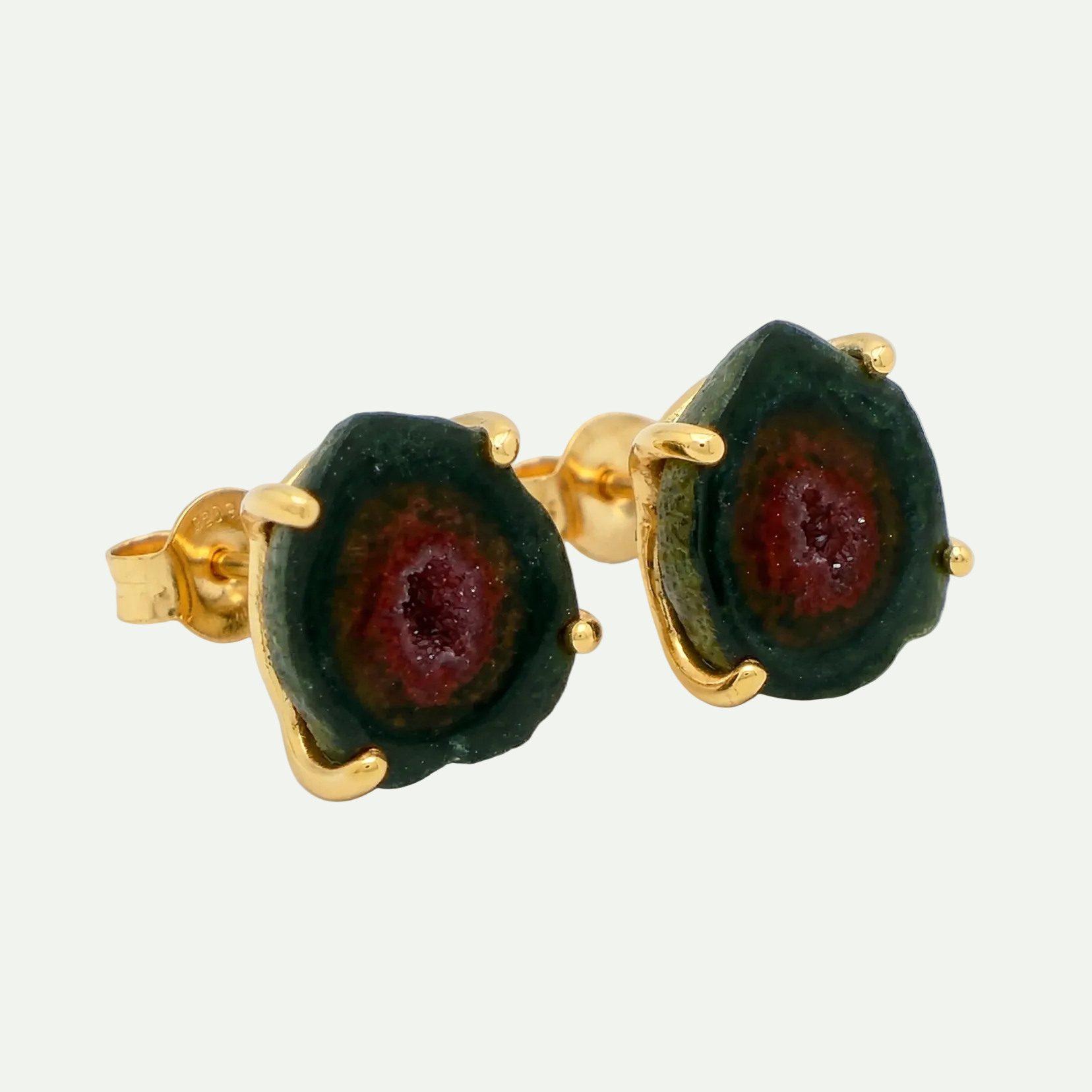 Raw Radiance Druzy Studs