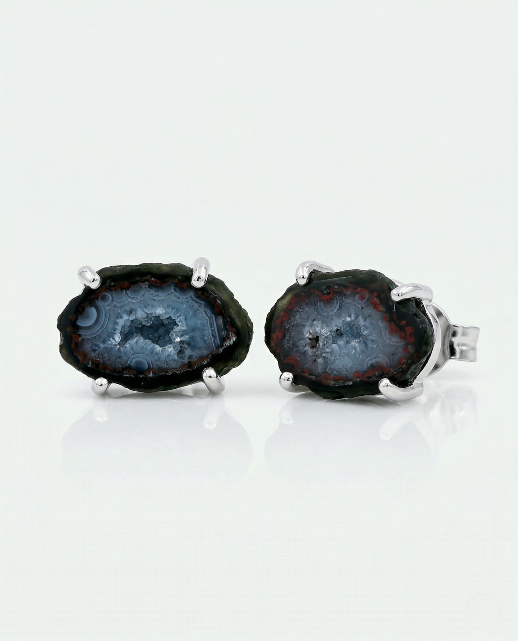 Raw Radiance Druzy Studs