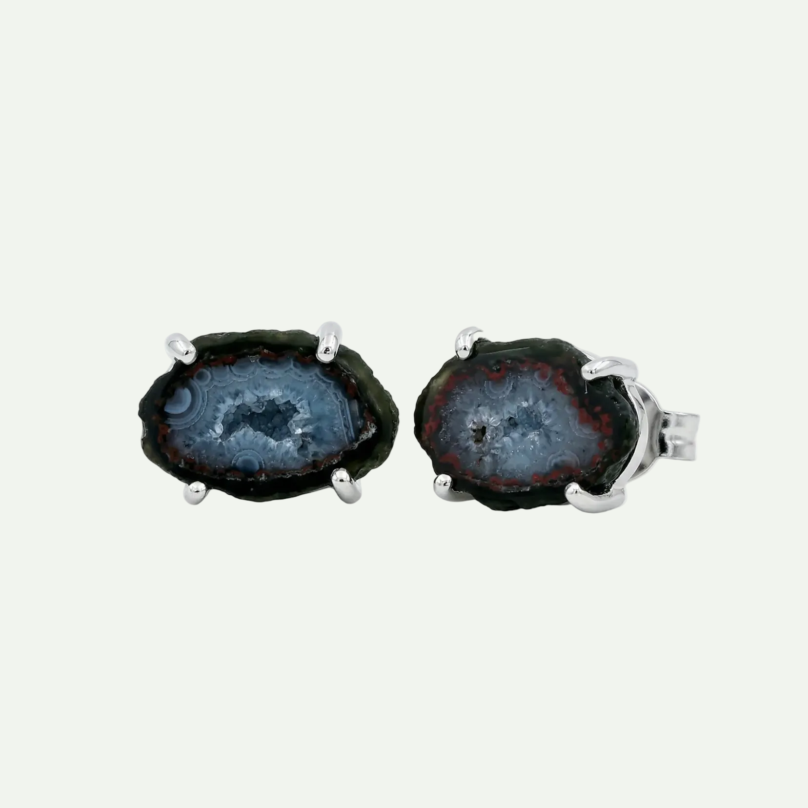 Raw Radiance Druzy Studs