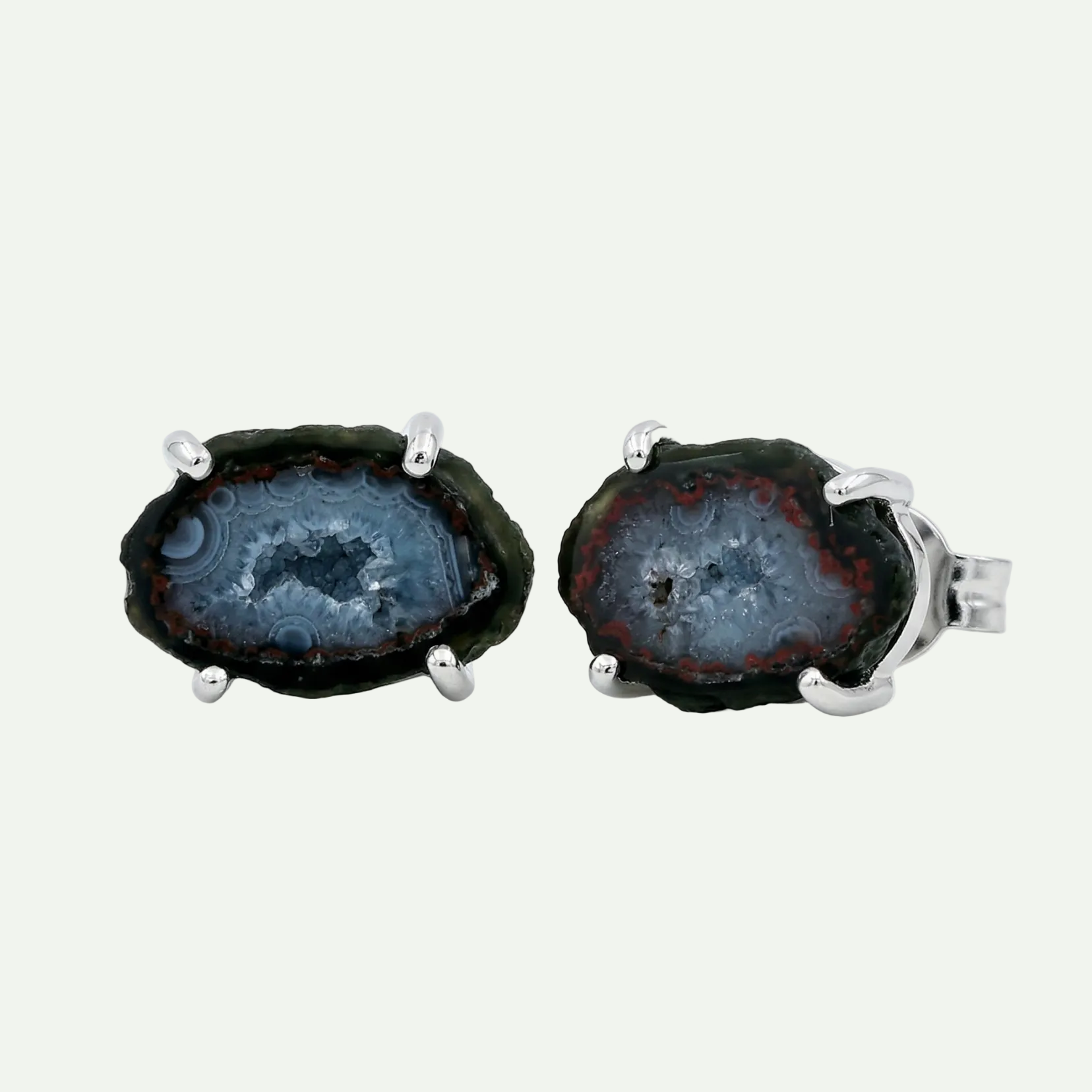 Raw Radiance Druzy Studs