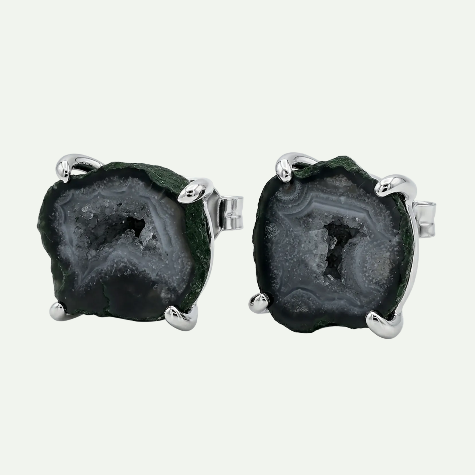Raw Radiance Druzy Studs