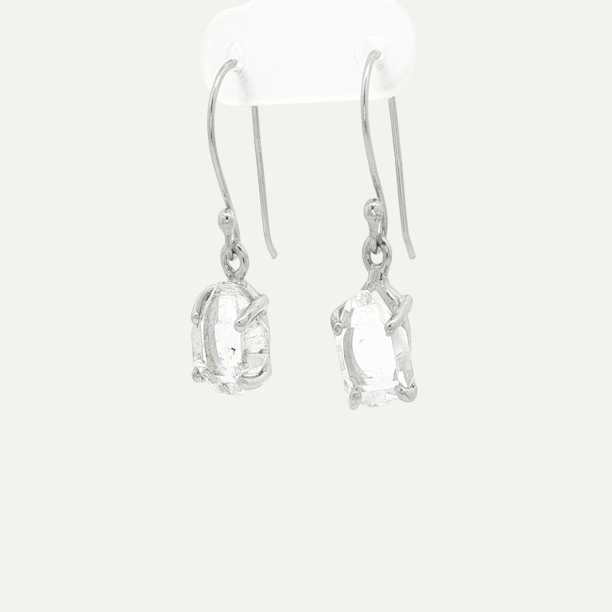 Trueform Herkimer Drop Earrings