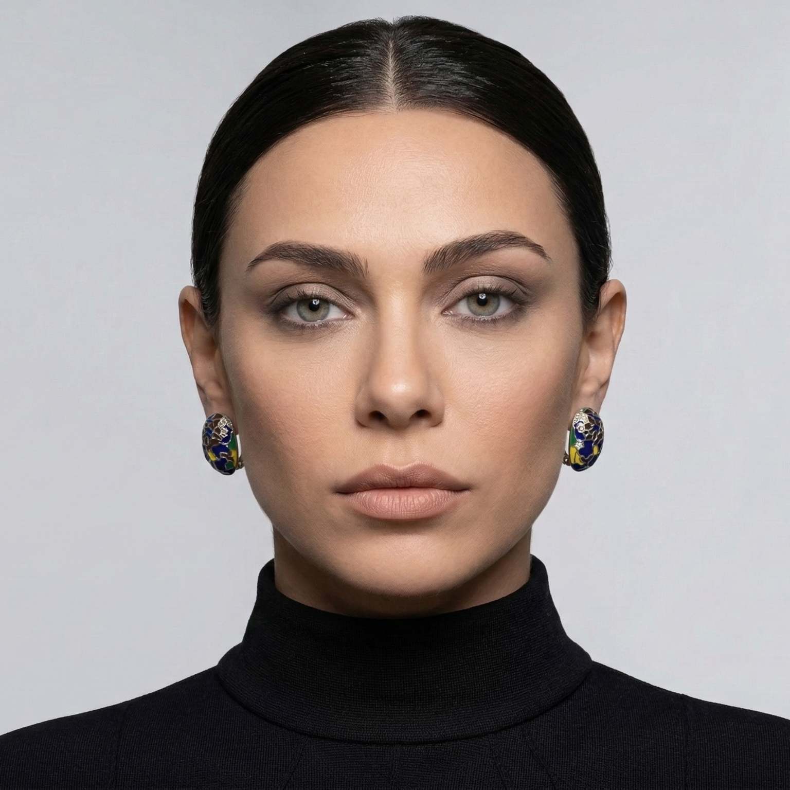 Luminous White Topaz Earrings