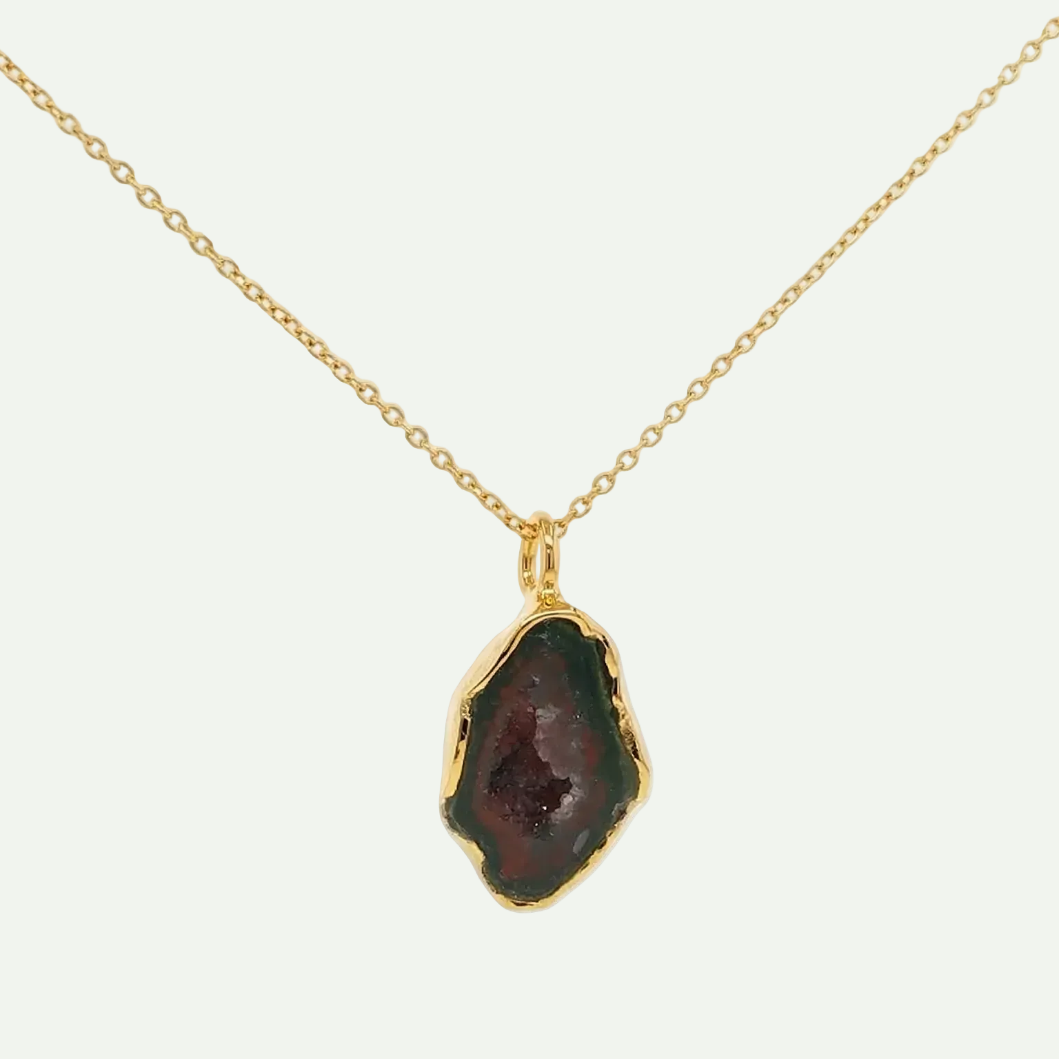 Boundless Form Druzy Necklace