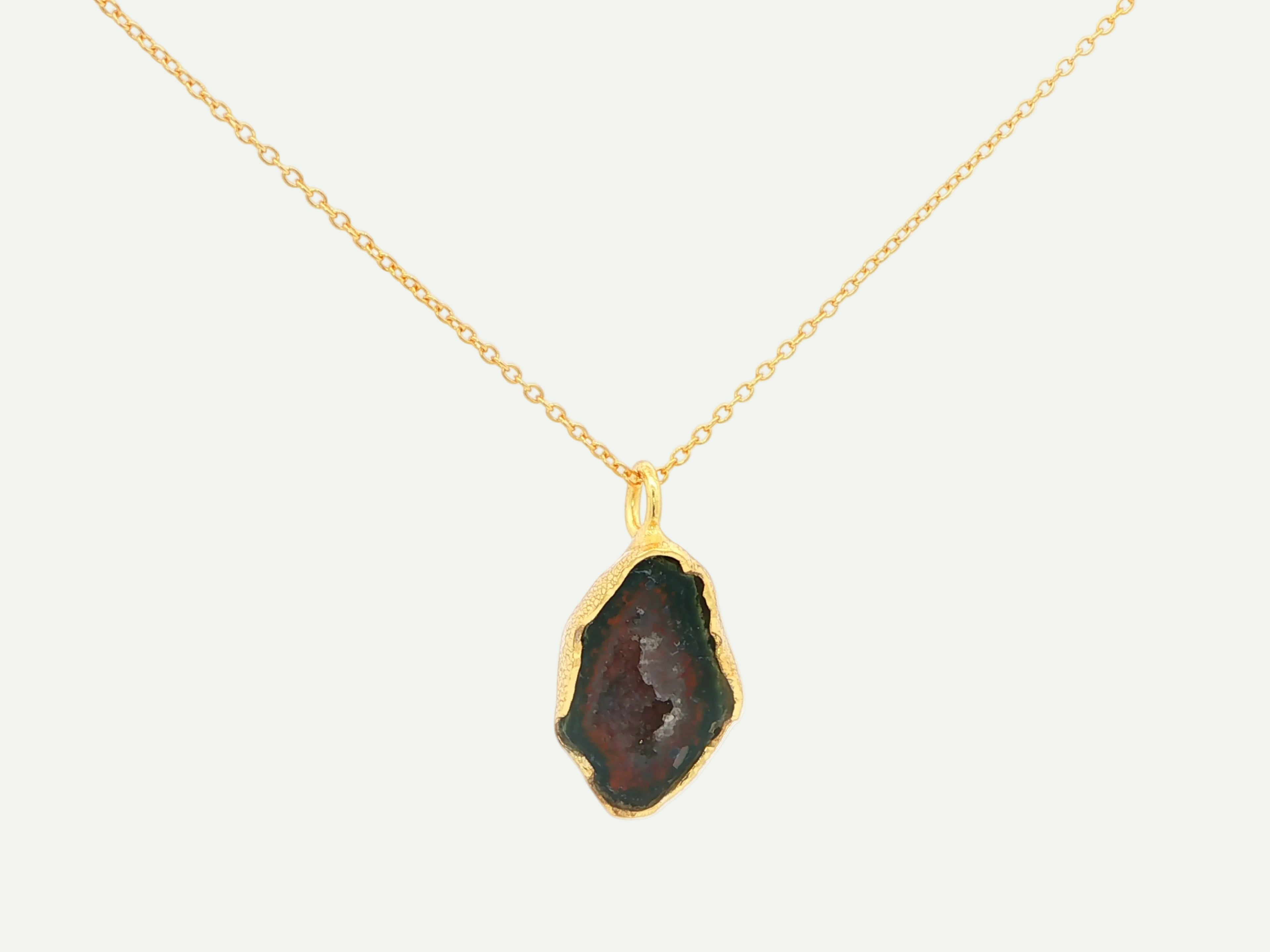 Boundless Form Druzy Necklace