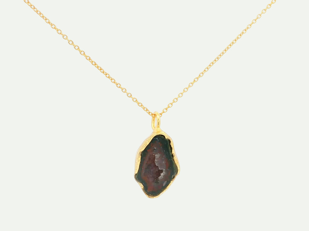Boundless Form Druzy Necklace
