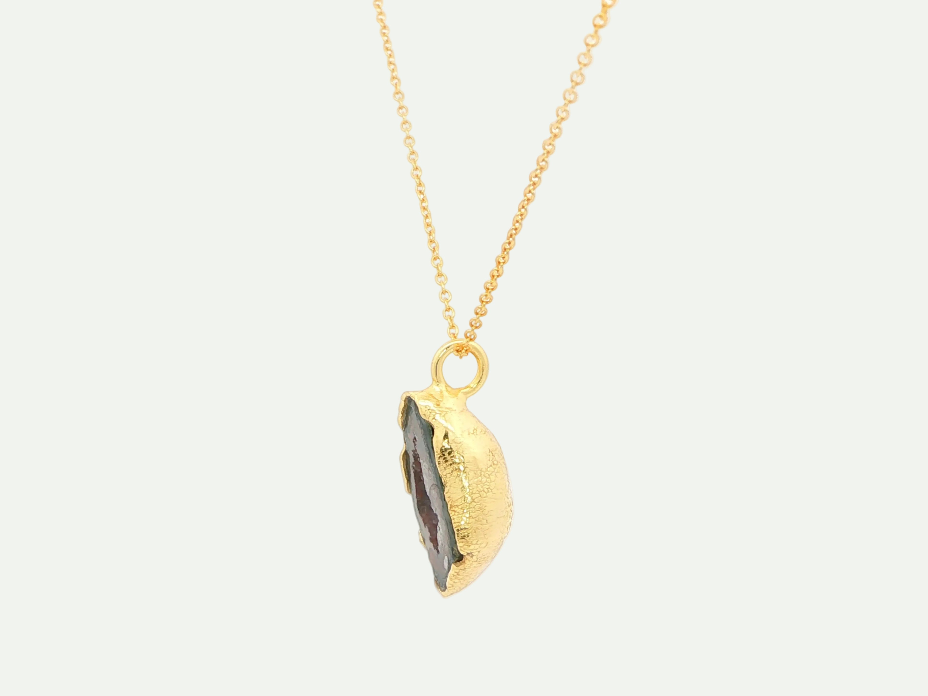 Boundless Form Druzy Necklace