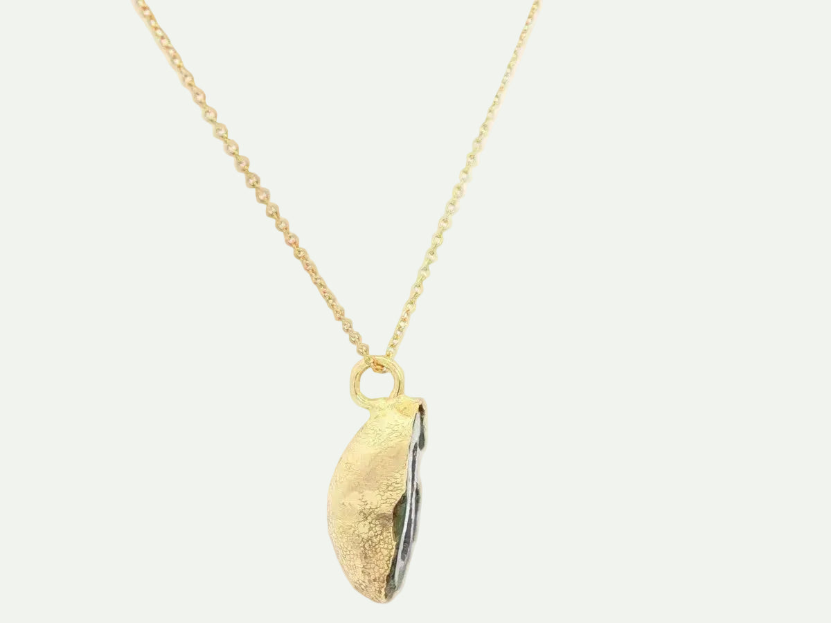 Boundless Form Druzy Necklace