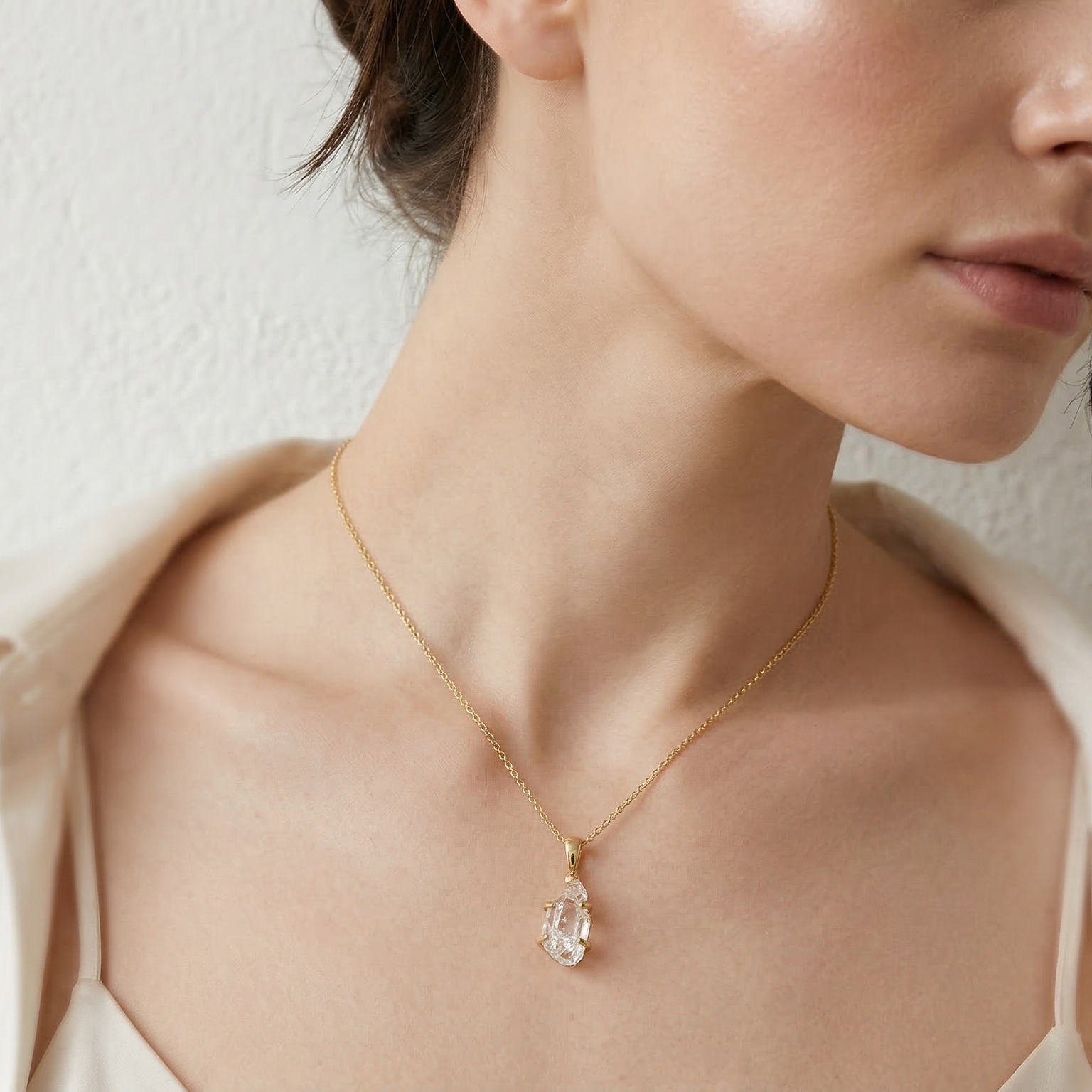 Trueform Herkimer Necklace
