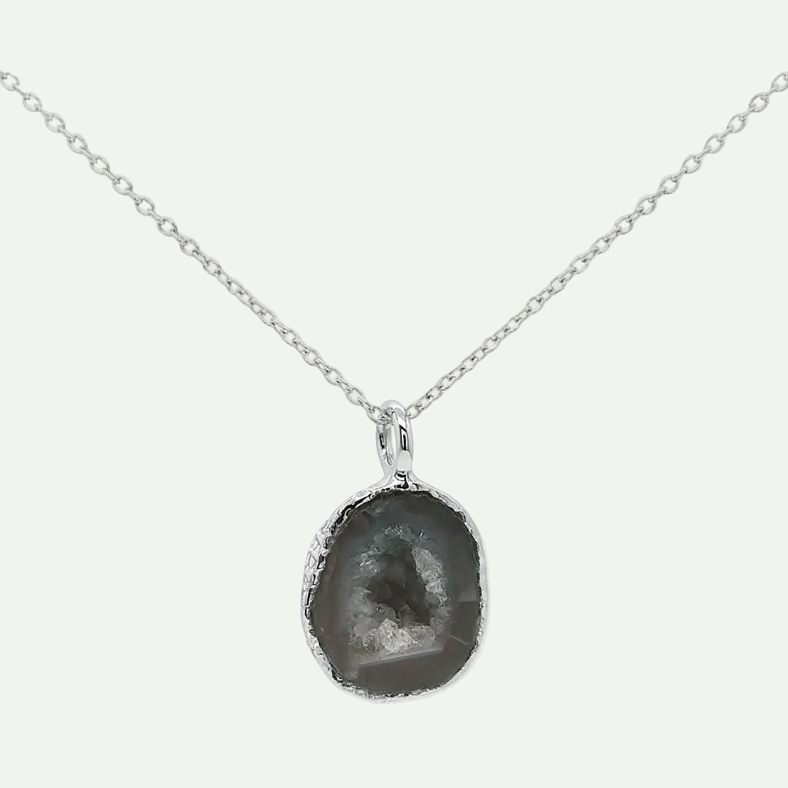 Boundless Form Druzy Necklace