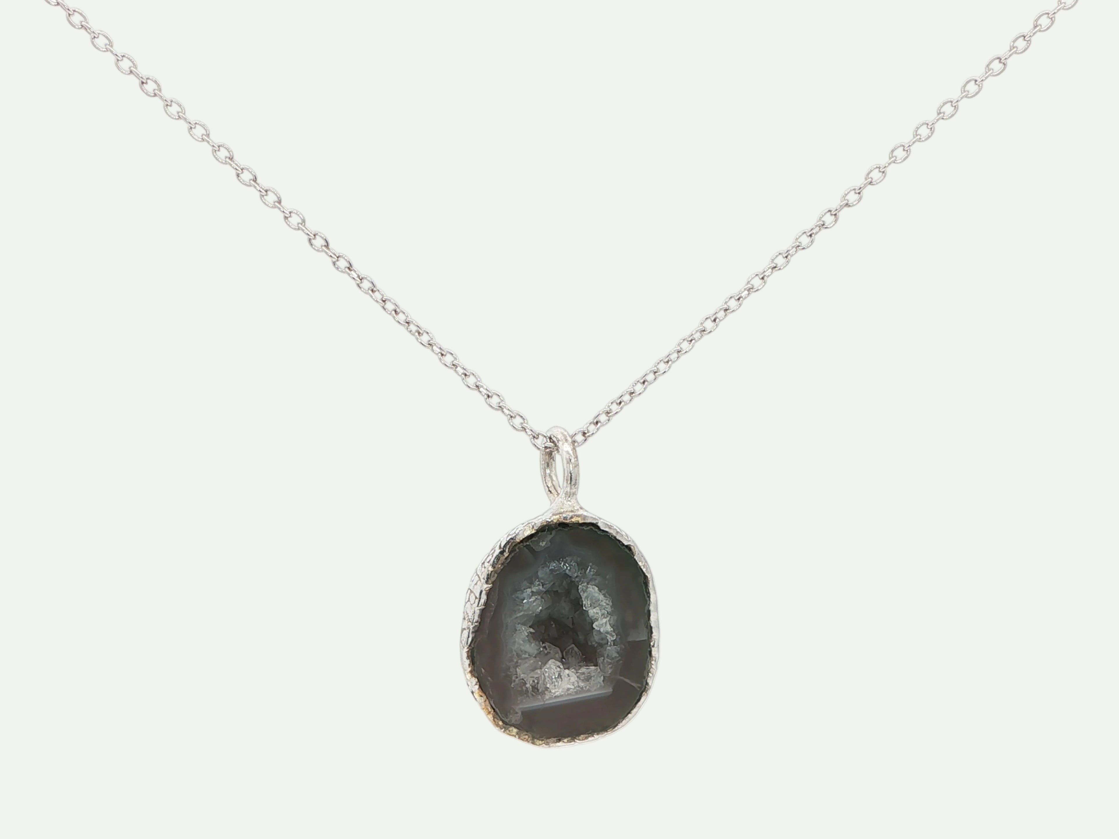 Boundless Form Druzy Necklace