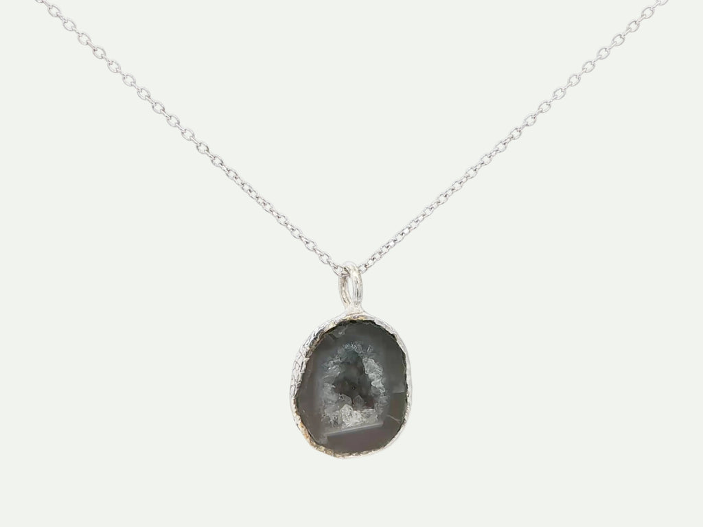 Boundless Form Druzy Necklace