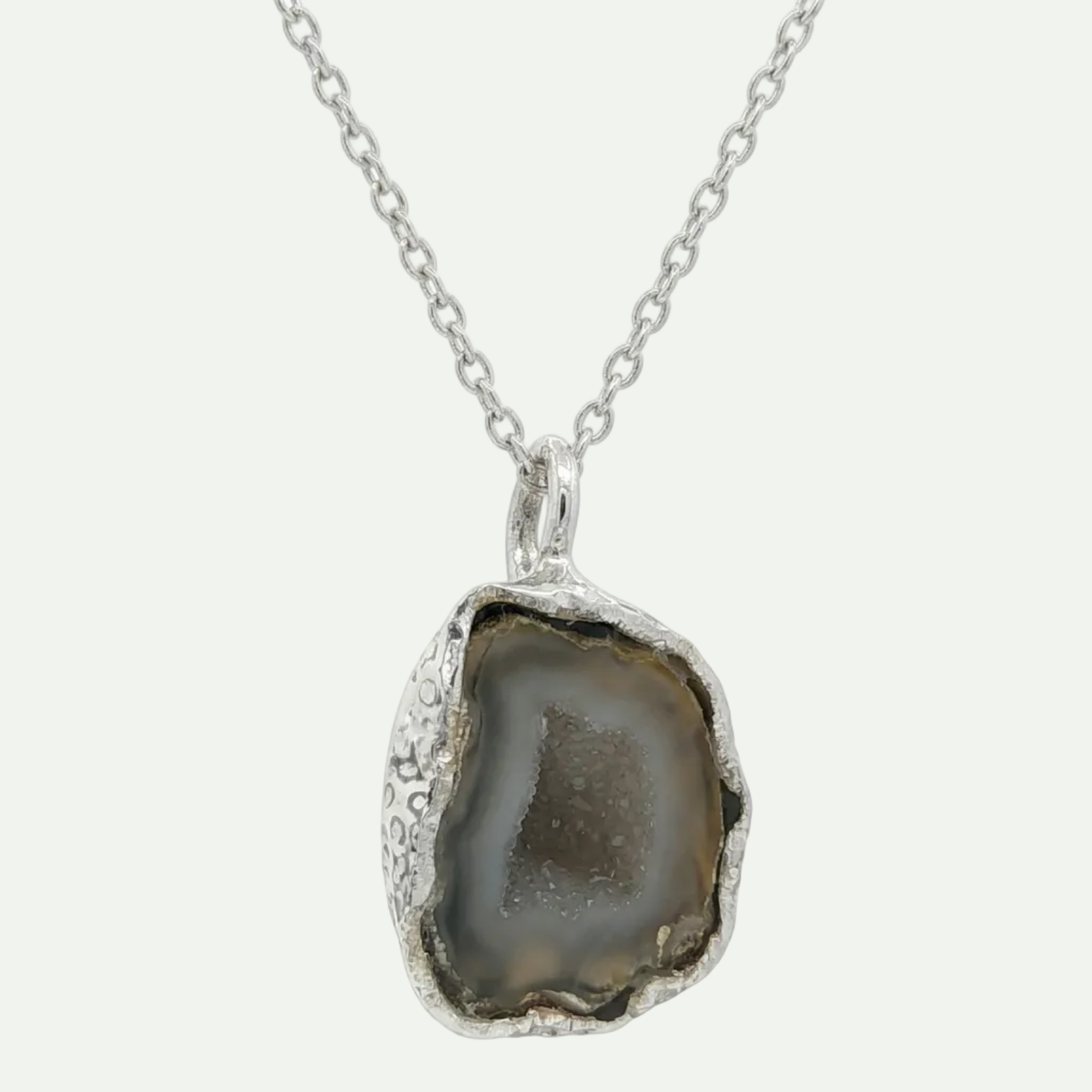 Boundless Form Druzy Necklace