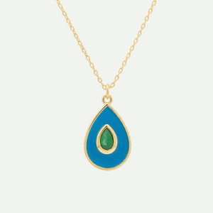 Nature's Emerald 1st Pendant Necklace