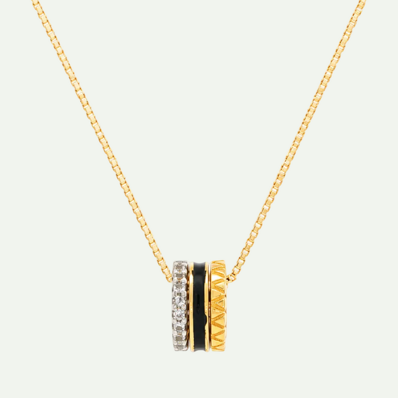 Brilliant White Topaz Pendant Necklace