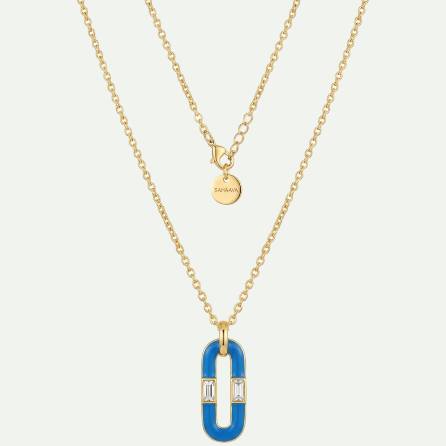 Brilliant White Topaz Pendant