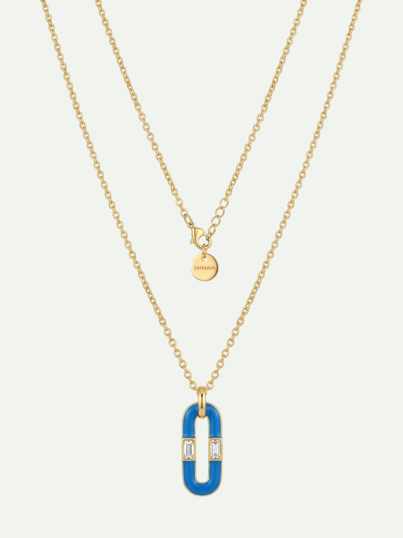 Brilliant White Topaz Necklace