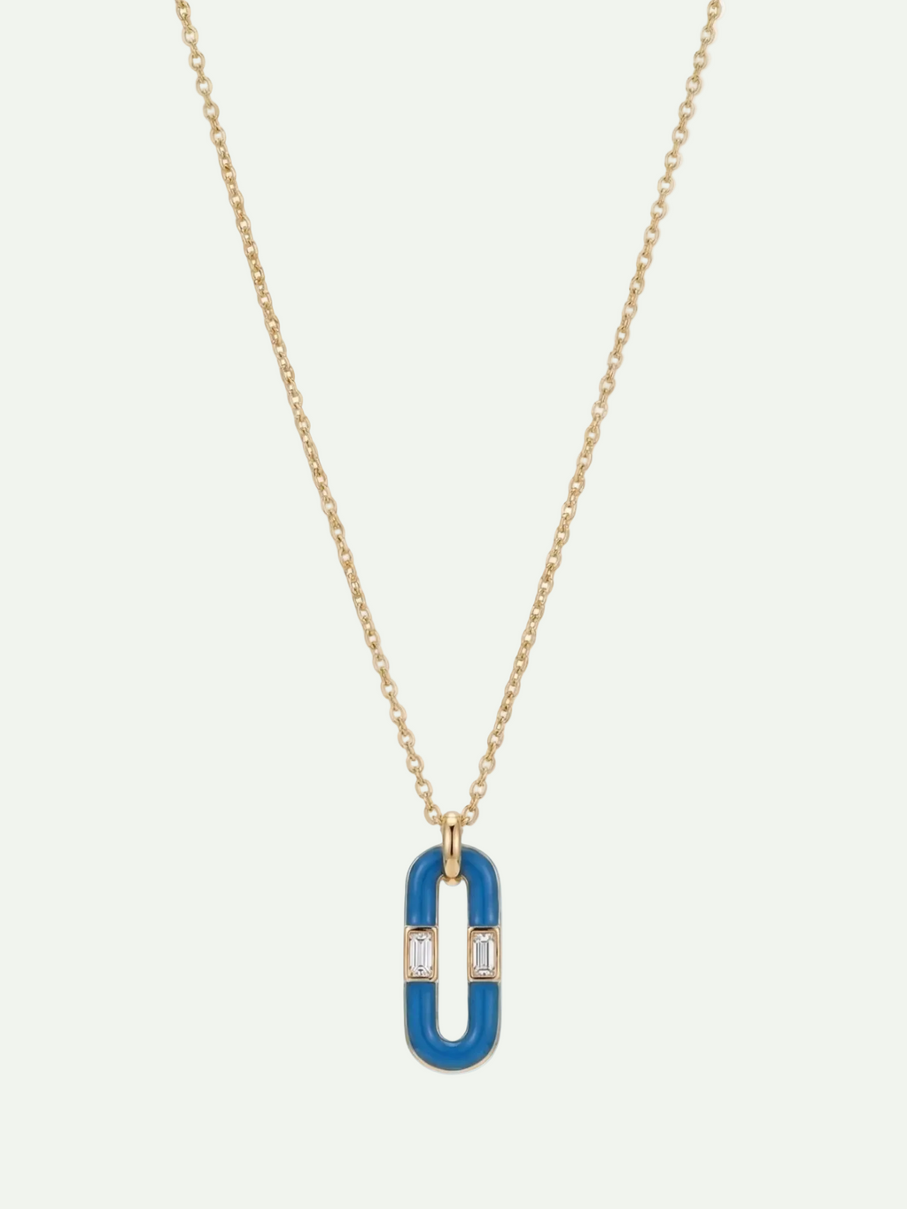 Brilliant White Topaz Pendant