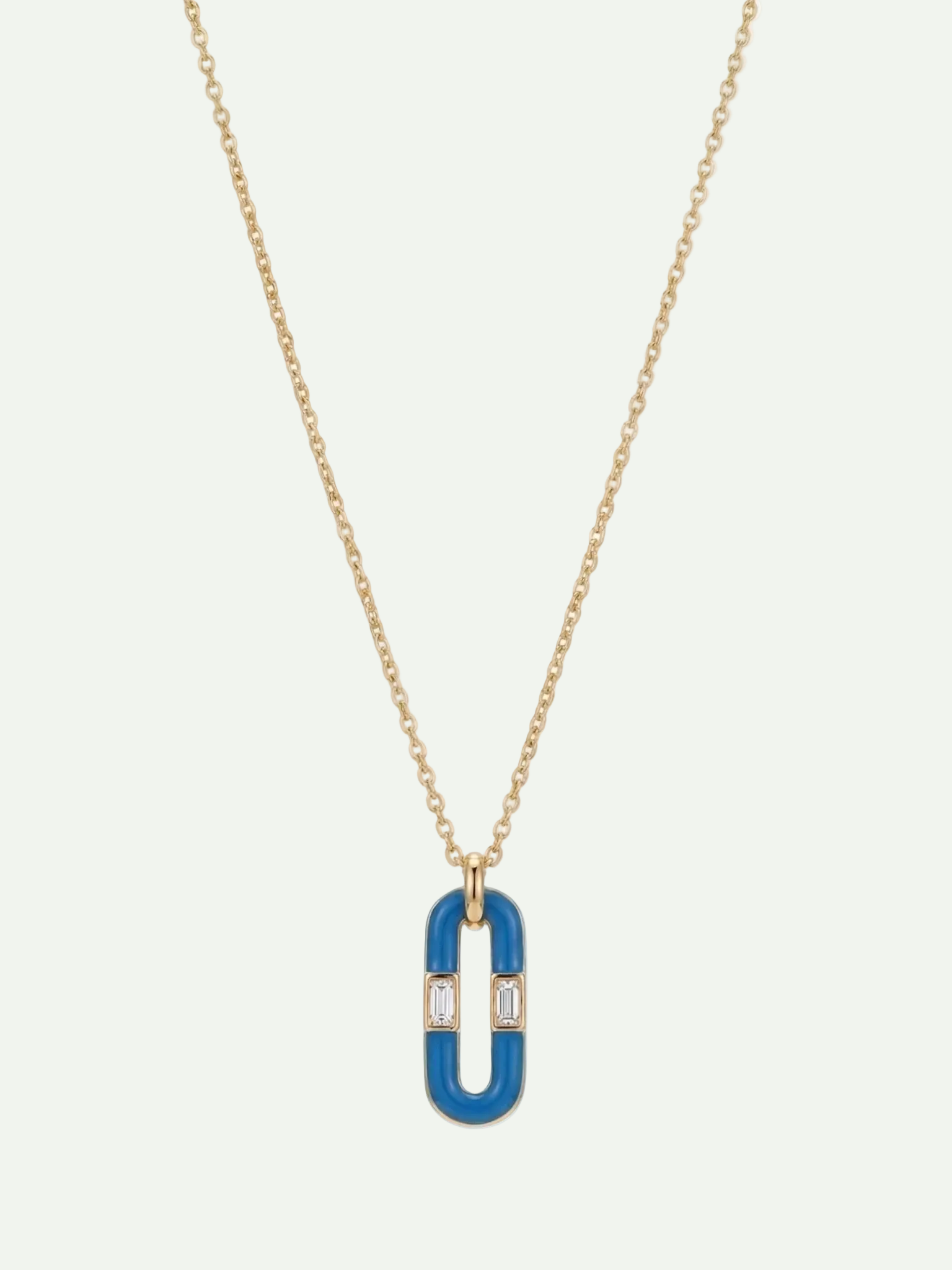 Brilliant White Topaz Pendant