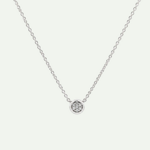 Diamond Cluster Pendant Necklace