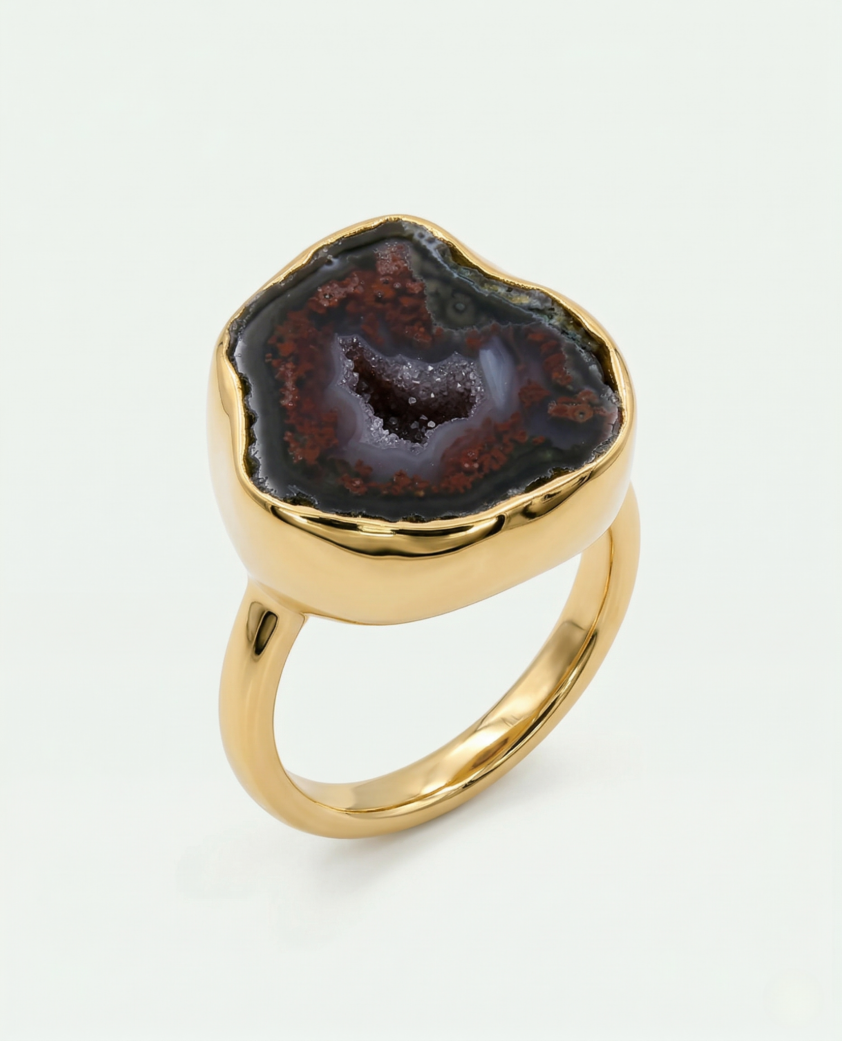 Inner Terrain Druzy Ring