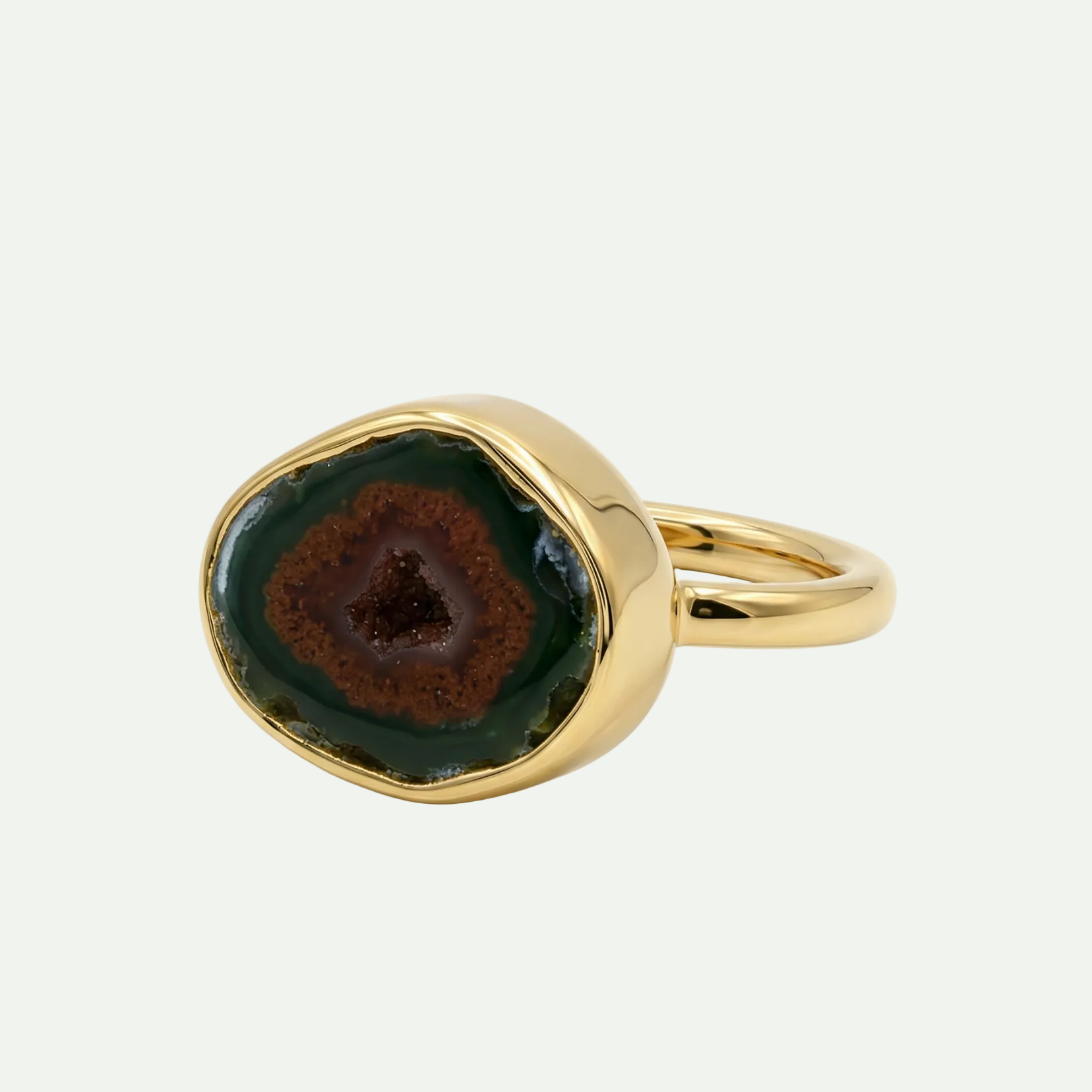 Inner Terrain Druzy Ring