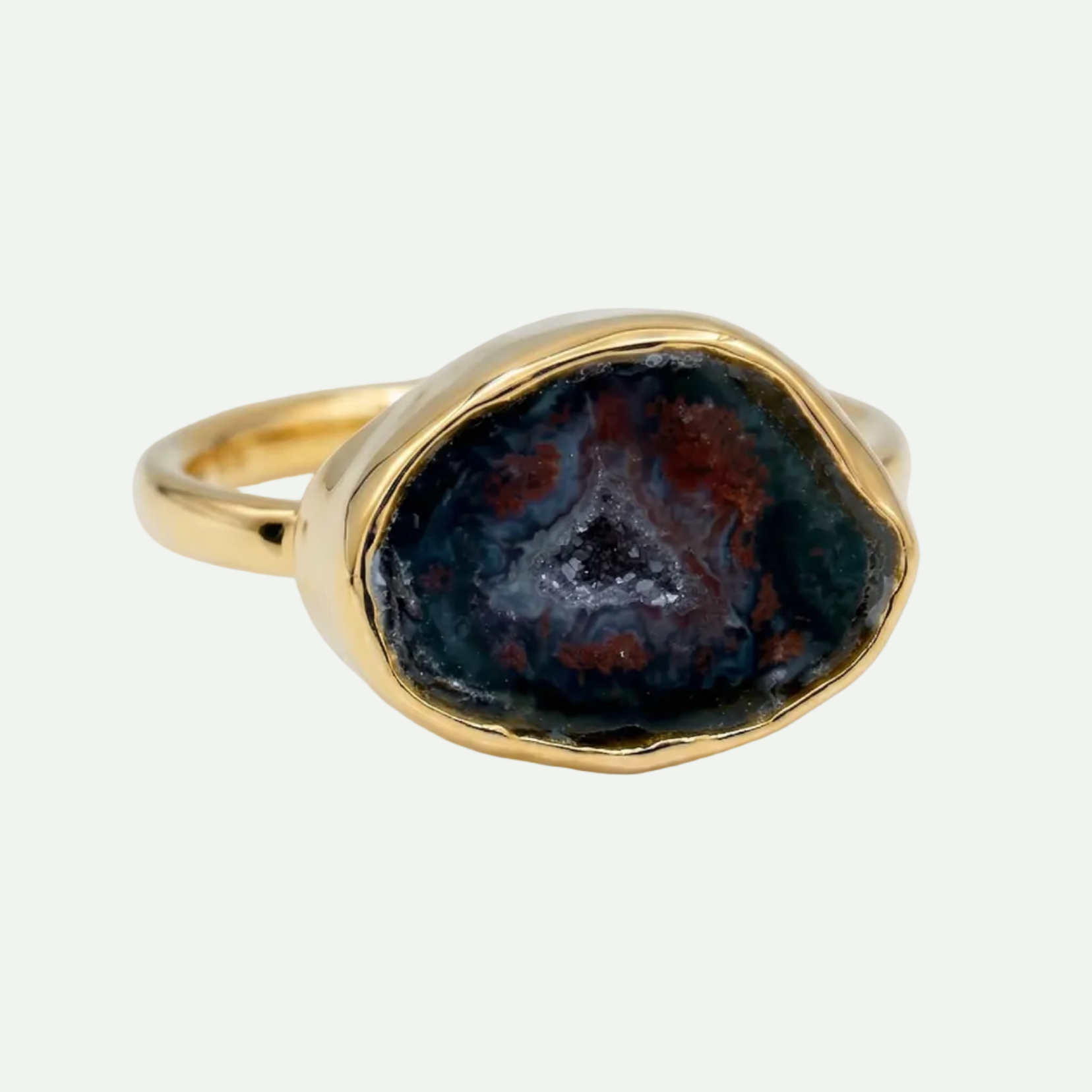 Inner Terrain Druzy Ring