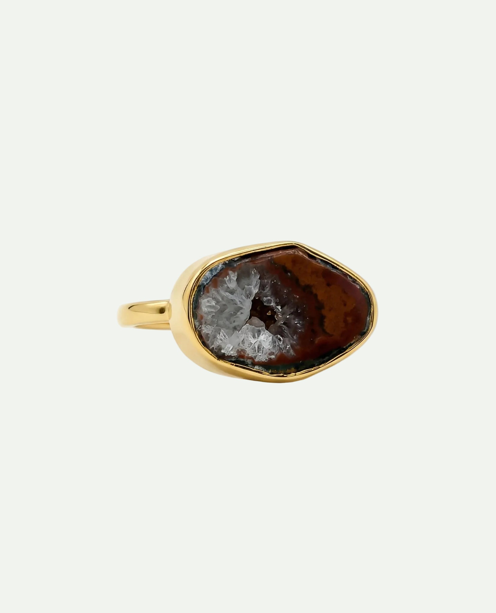 Inner Terrain Druzy Ring