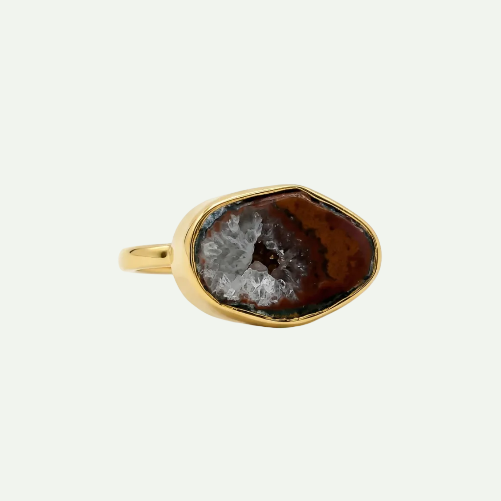 Inner Terrain Druzy Ring