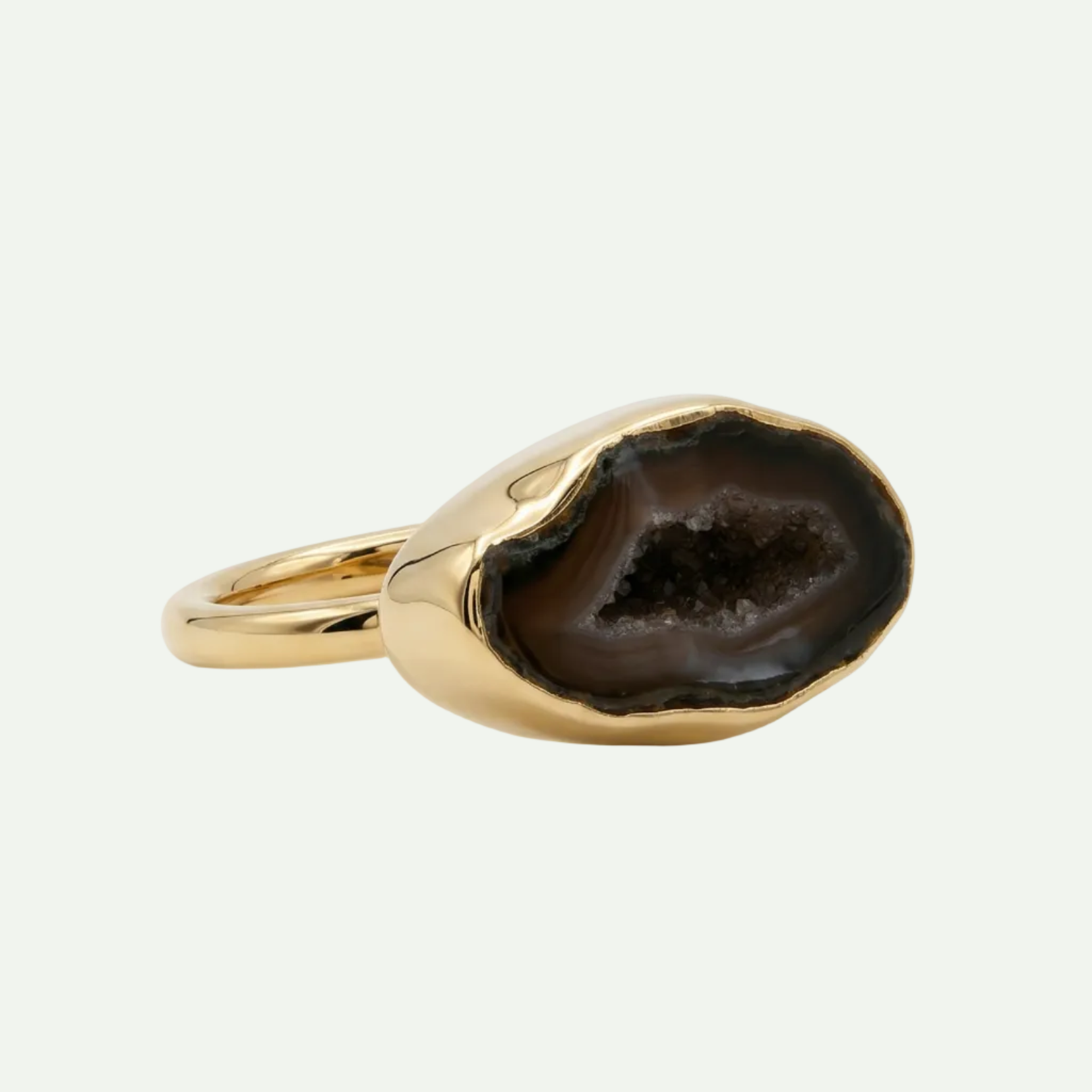 Inner Terrain Druzy Ring