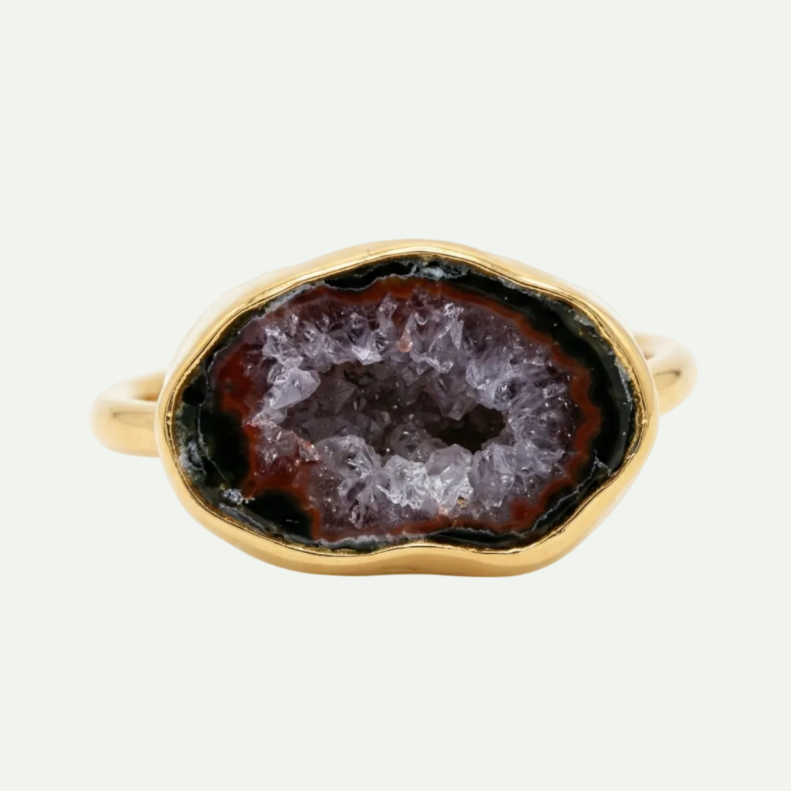 Inner Terrain Druzy Ring