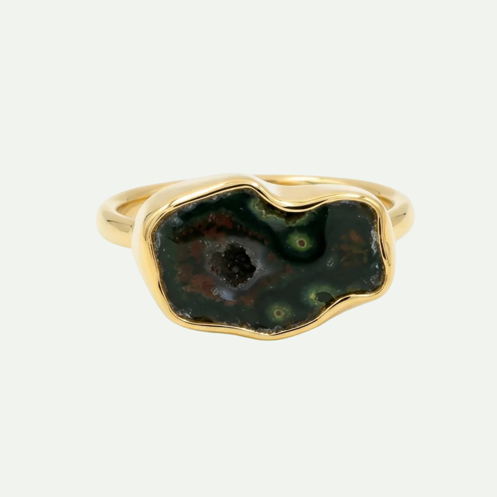 Inner Terrain Druzy Ring