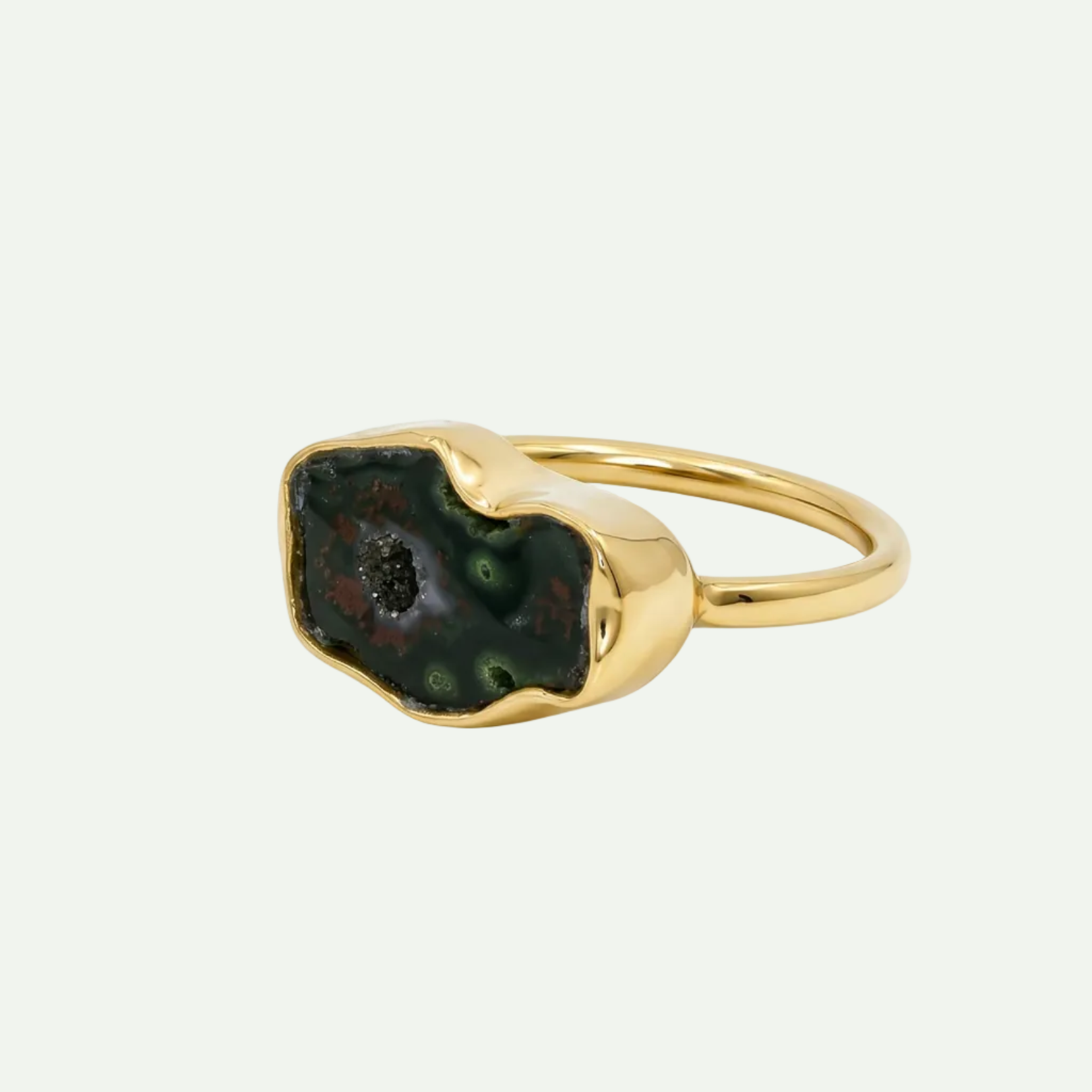 Inner Terrain Druzy Ring